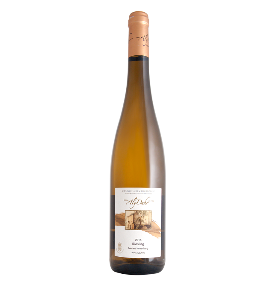 Fles wijn Mertert Herrenberg Riesling