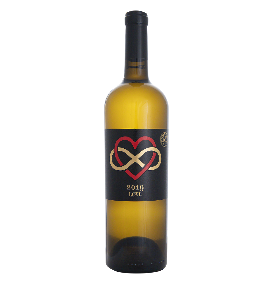 Fles wijn Love White Blend