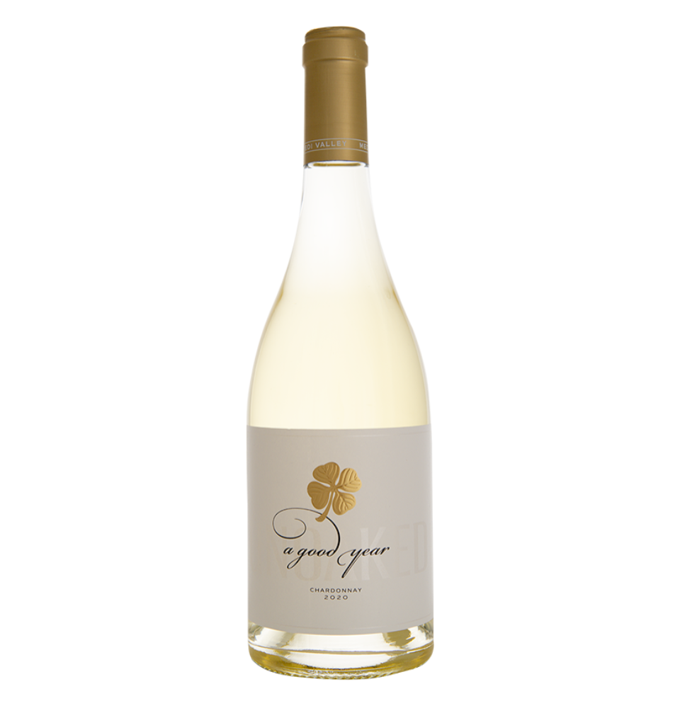 Fles wijn A Good Year Chardonnay