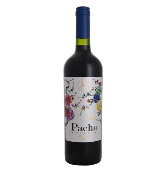 Fles wijn Pacha Merlot